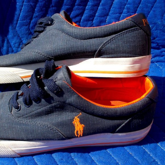 Ralph Lauren Polo Vaughn Sneakers - Size 10-1/2 - Picture 4 of 8